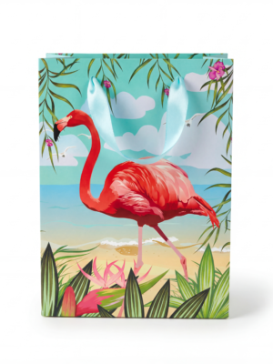 WB471-1S GREEN OSTRICH GIFT BAG