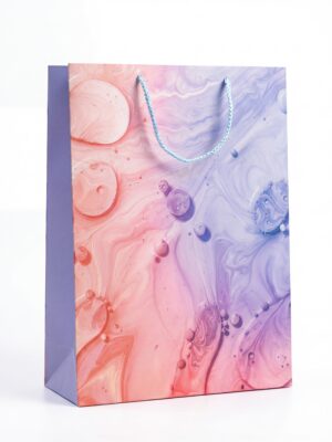 XY-S-2500XL PINK X LILAC GIFT BAG