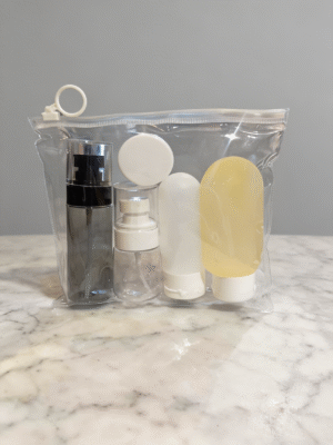 ALL CLEAR 5PCS TRAVEL BOTTLE SET