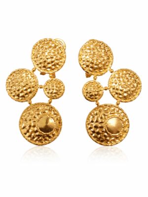 DG GOLD LINKED GALAXY EARRING