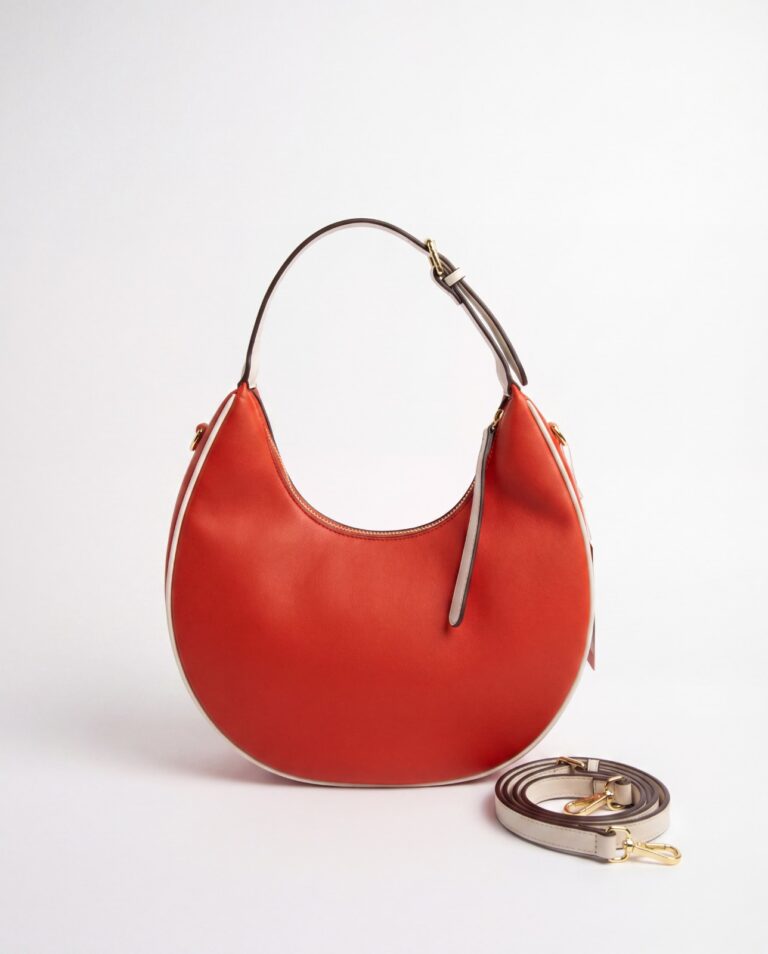 FASH 9031 ORANGE ROUND BAG