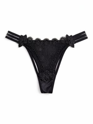 HEMI 5018 BLACK LACE JERSEY PANT