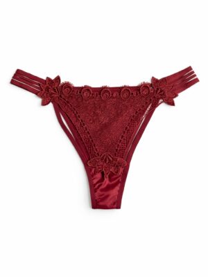 HEMI 5018 WINE LACE JERSEY PANT