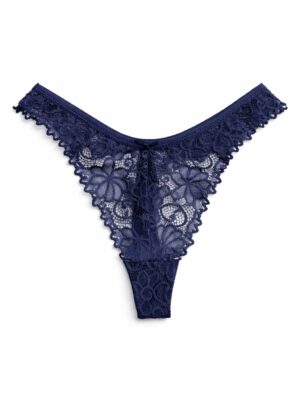 HEMI 911 NAVY LACE THONG PANT