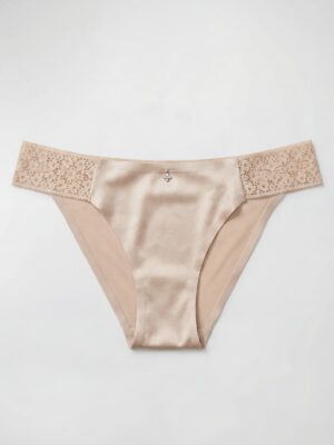 VIMERLEA V2049 NUDE SILVER BROOCH FULL SPANDEX PANT