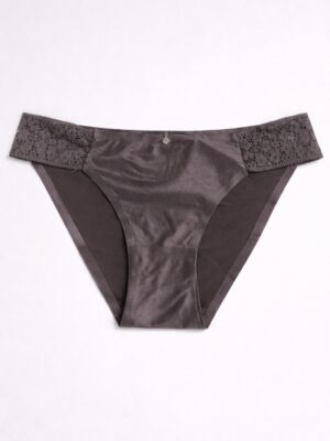 VIMERLEA V2049 TAUPE SILVER BROOCH FULL SPANDEX PANT