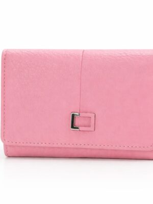 SARALYN P-4510B PINK PEBBLED WALLET