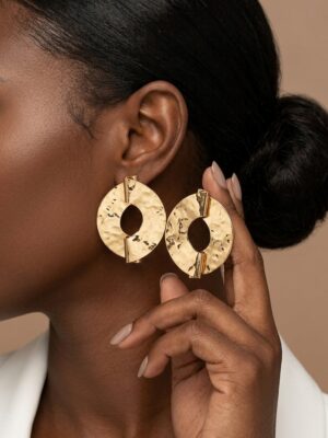 FASHION GOLD FOLDED WONDER EARRING