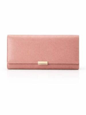 TAILAN T88200-435 SALMON ROUGH TEXTURED BIG WALLET