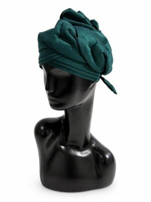 QUILTED TWIST/WOVEN/PLEATED TURBAN