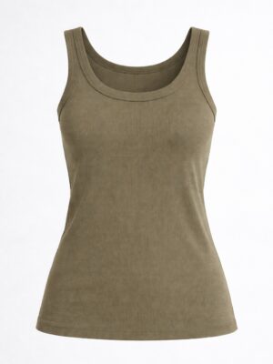 ZIH DULL GREY RIB BONE TANK