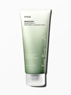 ANUA HEARTLEAF QUERCETINOL PORE DEEP CLEANSING FOAM