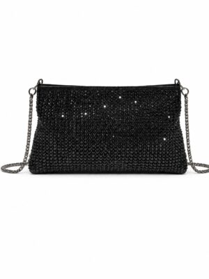 BLACK 2093 DIAMOND PARTY PURSE