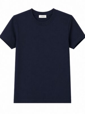OUMILAN NAVY BASIC TEE