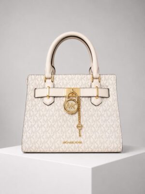 MICHAEL KORS HAMILTON VANILLA PALE CRÈME BAG