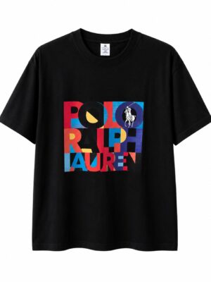 BLACK LAUREN CHARACTER TEE