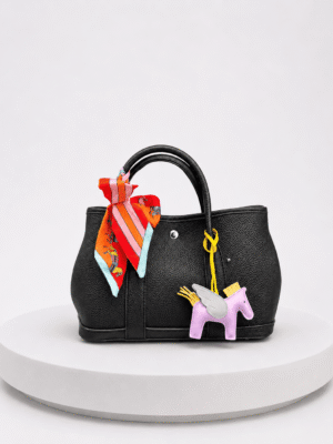 (2FOR55K)BLACK 8823 DOUBLE PANEL BAG