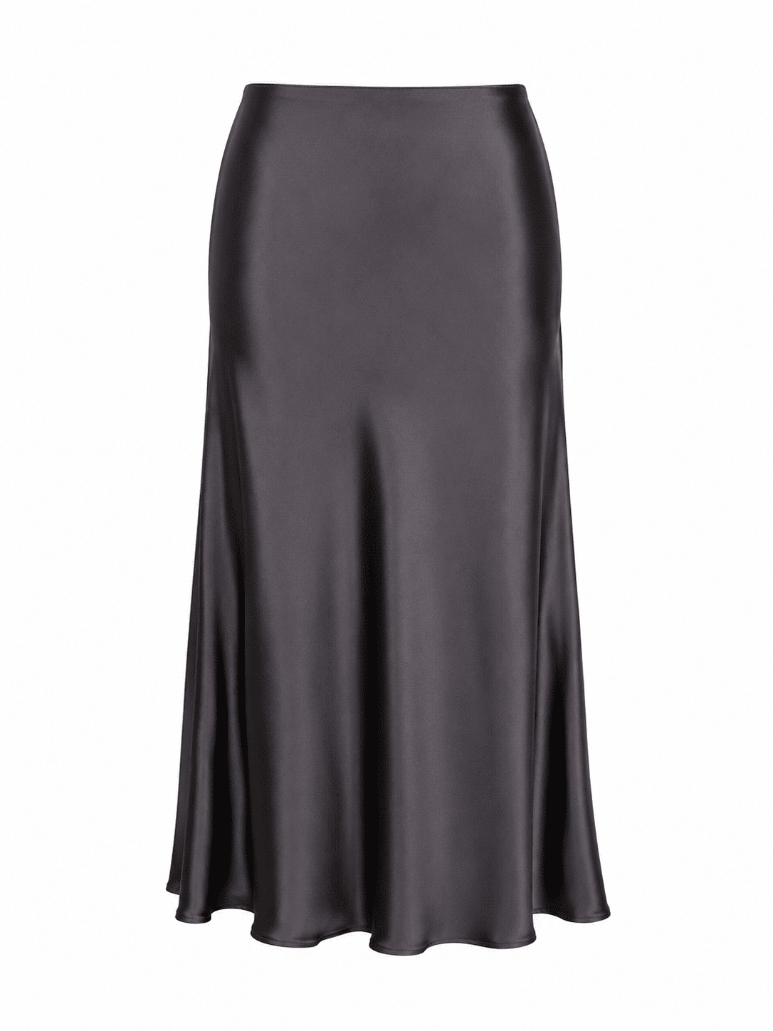 (2FOR40K)BLACK SILK SKIRT