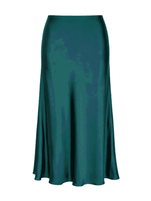 (2FOR40K)BERRY SILK SKIRT