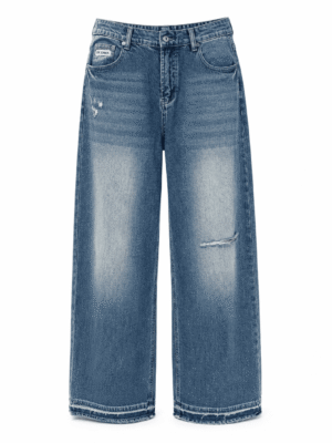 DAXIA 8561 RIPPED FLARE JEANS