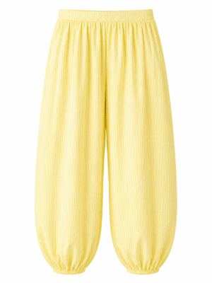 SASHES X HIDES YELLOW STRIPE BALLOON PANTS