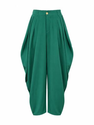 CYAA GREEN BARREL PANTS