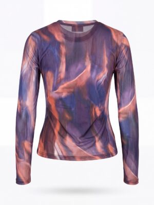 (2FOR35K)PURPLE 9788 MESH TOP